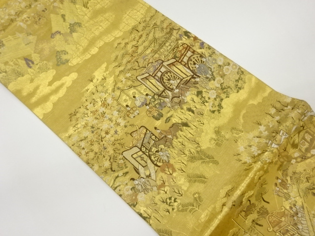 JAPANESE FUKURO OBI / WOVEN CARRIAGE